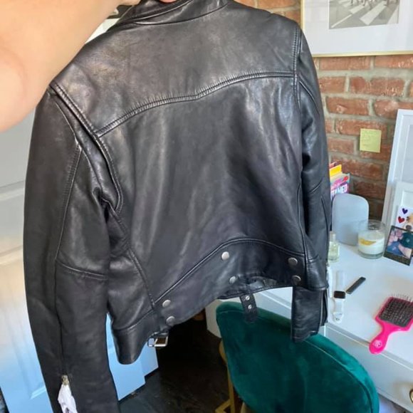 BLK DNM Leather Jacket 1 - Picture 4 of 4